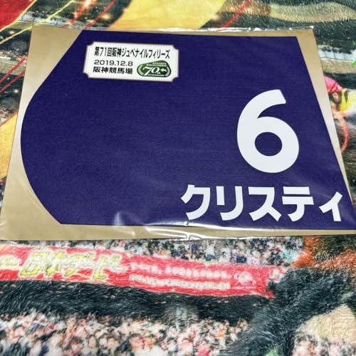 クリスティ 2019 阪神JF 出走馬ミニゼッケンのサムネイル