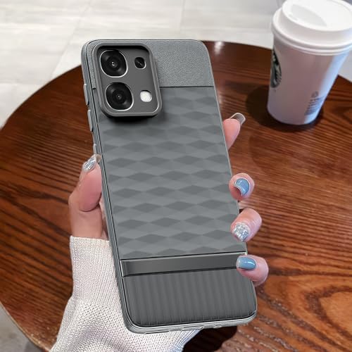 Image of Outlouders Back Cover for Oppo F31 5G / Oppo F33 5G | Full Camera Protection | TPU Soft Flexible Shockproof Bumper Case (Grey)