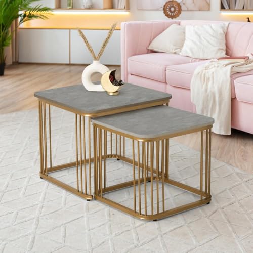Image of Wakefit Center Table | 1 Yr Warranty | Coffee Table for Living Room Wooden, Tea Table for Living Room Wooden, Sofa Table, Free Installation from Brand, Modern Multi-Functional & Wobble-Free(Flat)