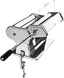 ✔️Il est robuste, compact et vous pouvez faire 3 formes de pâtes ; lasagnes ou cannellonis, fétuccine et nouilles.