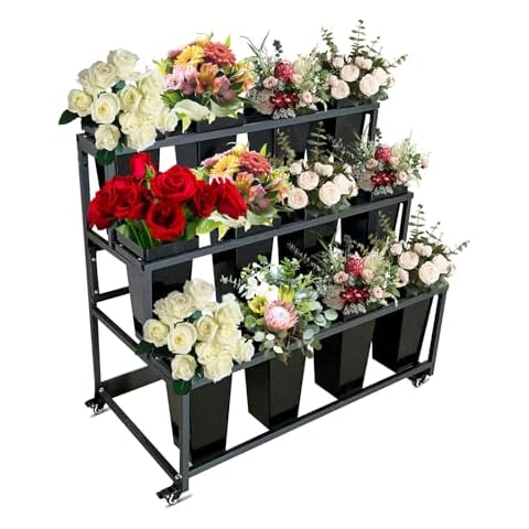 Kelamit 3-Tier Flower Display Stand Cover