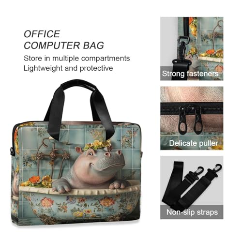 Bolso para Laptop portátil con correa ajustable 15.6 inch miniatura 6