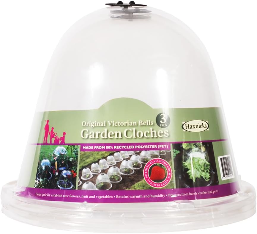 50-1100 Haxnicks Protective Plant Bell, 3-Pack