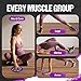 Gliding Discs for Working Out - Exercise Sliders for Hardwood Floors 1 Pair Purple, Authentic Workout Sliders Disc for Full Body Resistance Workout, Includes 4 Streaming Video Workouts