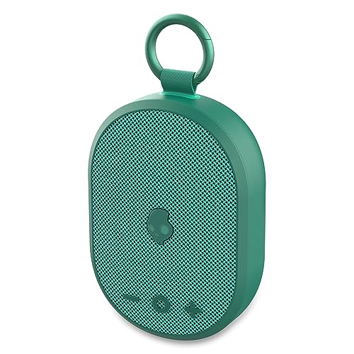 Image of Skullcandy Kilo Wireless Bluetooth Speaker - IPX7 Waterproof Mini Bluetooth Speaker with 24 Hour Battery, Downward Firing Passive Radiator, and True Wireless Pairing - Perfect for Outdoor (Green)