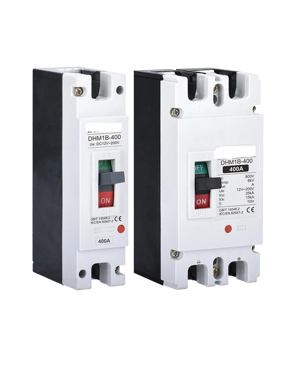 Magnetotermico Interruttore Automatico in Scatola Stampata DC 12V 24V 48V 72V MCCB 250A Batteria 100A 200A 300A 400A 600A Protezione for pila di Ricarica for Auto(1P,160A)