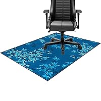 Gaming-stoeltapijt, antislip vloermat, kantoorvloerbescherming, stoeltapijt met wielen, vloermat voor parket en harde vloeren/tegels, 200 x 220 cm