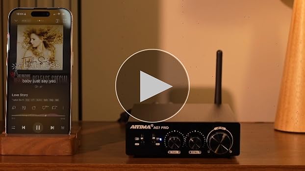 Amazon.com: AIYIMA A07 Pro TPA3255 立體聲放大器藍牙5.2 300