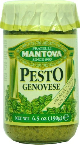 Mantova Pesto Genovese 6.5 Oz (Pack pf 6), is a precious partner in the kitchen, ready to enhance your dishes. Pesto Genovese should be considered one of the most satisfying raw bases for sauce in Italian cooking.