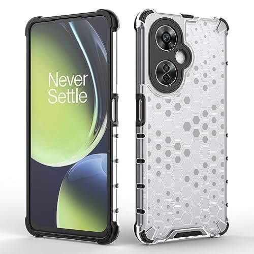 Image of Glasgow Back Case Cover Designed for [ OnePlus Nord CE 3 Lite 5G ] (Stylish Look | Shock Proof) - Transparent
