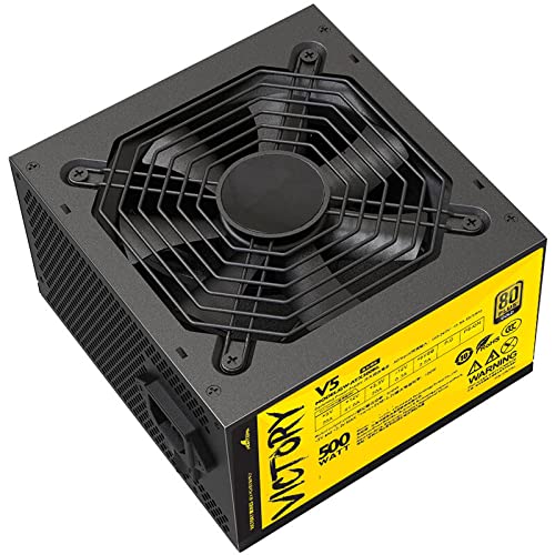 IndustrialMaker GreatWall Victory V5 GW-ATX500BL PSU top-down view with fan
