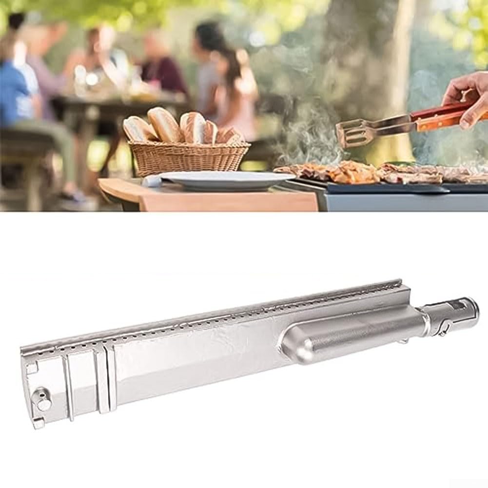 Bruciatore a gas in acciaio inox, 41 cm, resistente alla ruggine