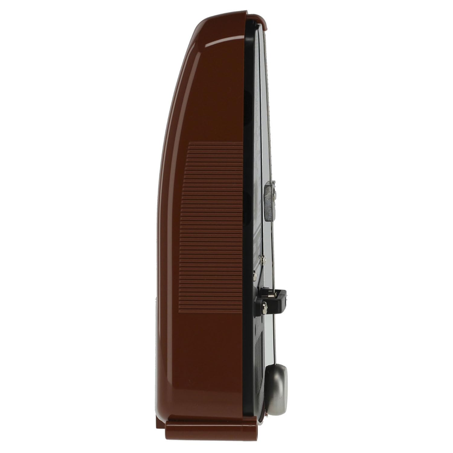Wittner mechanisches Metronom 831 Taktell Piccolo Mahagoni-Braun mit keepdrum Mikrofasertuch