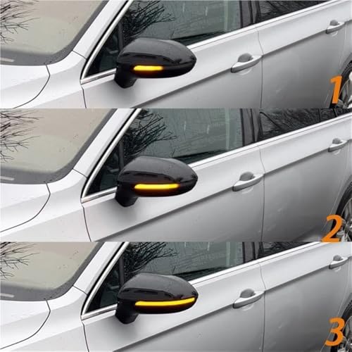 Intermitentes laterales dinámicos para espejo de Passat B8 y Arteon 2015-2019 6