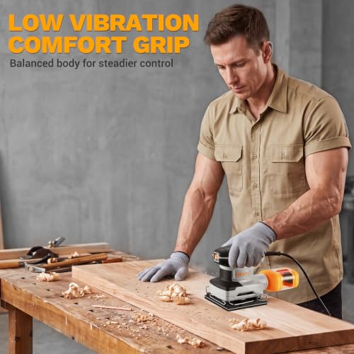 2.0 Amp 1/4 Sheet Palm Sander