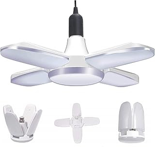 Gesto 28W Deformable Fan Shape High Bright Led Bulb-Upto 85% Energy Saving-B22 CFL Led Bulb for home,office,shop,hospital,factory-(Cool White-6500K) Pack of 1 Price in India