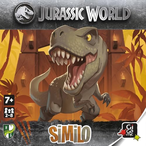 GIGAMIC Similo Jurassic World - Party Game - Cooperative Deduction Game for the Whole Family - From 2 to 8 Players - Ages 7 and Above! - Image 2