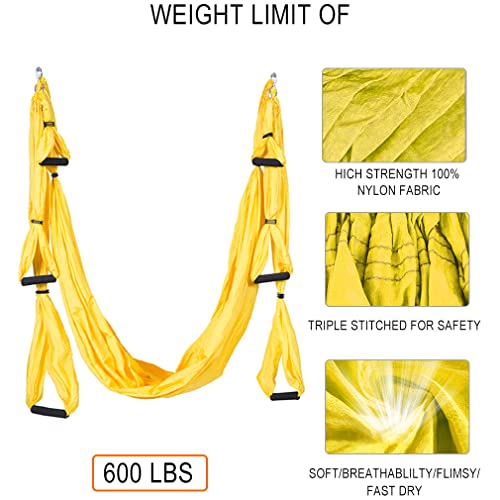 NewDoar Amaca aerea Yoga Swing Paracadute Aereo