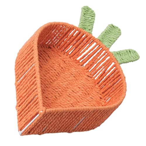 iplusmile Cesta De Almacenamiento De Zanahorias Cestas Para Refrigerios Almacenamiento De Frutas Y Verduras Bandeja Para Servir Alimentos Estante Para Verduras Para Almacenar Cesta Con