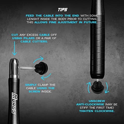 Murgs Pro Rope Skipping Rope Pack - Premium Aluminium Speed Rope For Crossfit, Functional Fitness, Boxing, HIIT and Double Unders