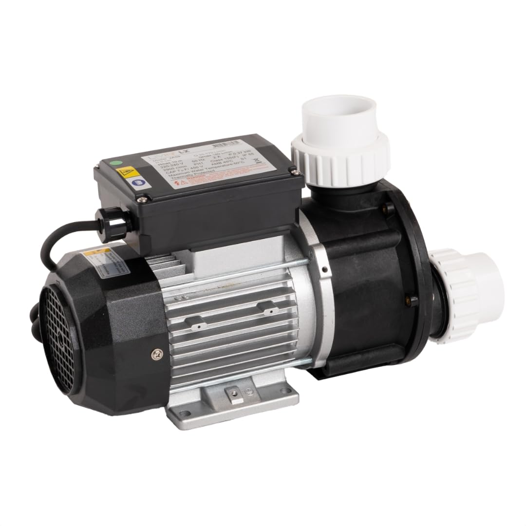 Livin Spa JA50 - Pompa di Circolazione per Piscina Idromassaggio 0,37 KW/0,5 HP, Filtro 180 l/min, Circolazione Dell'acqua con 230