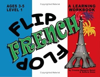 Spiral-bound Flip Flop French: Ages 3-5: Level 1 (Book + Audio CD) Book