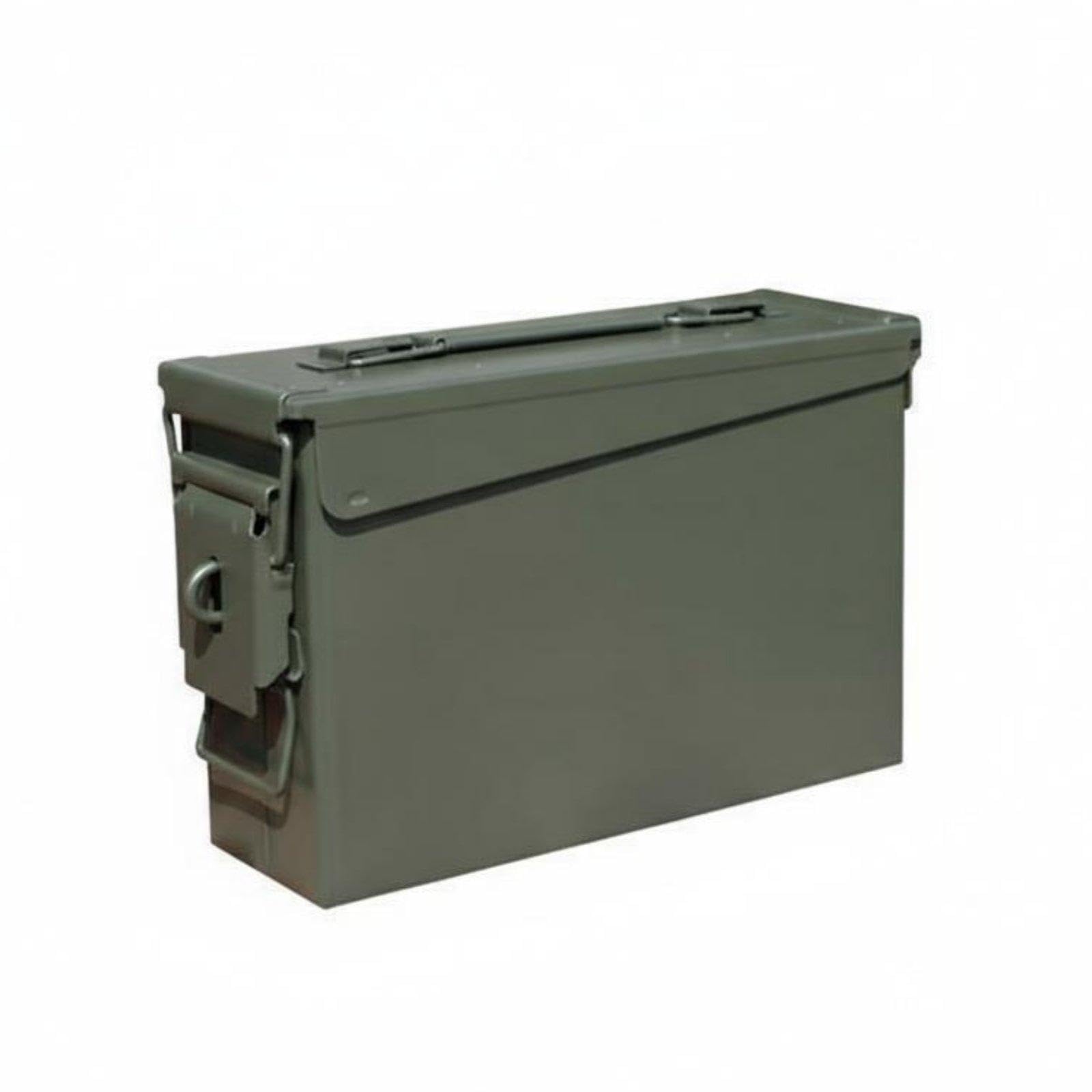 Metal Metal Storage Box Heavy Duty Steel Box Resistant Steel Round Holder for Enthusiasts Owners, Garage, Vehicle Trunk, Outdoor 27.4 * 9 * 17.6cm-image-37