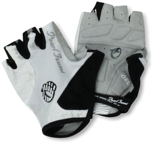 PEARL IZUMI Elite Gel Gants Femme, Blanc, FR : L