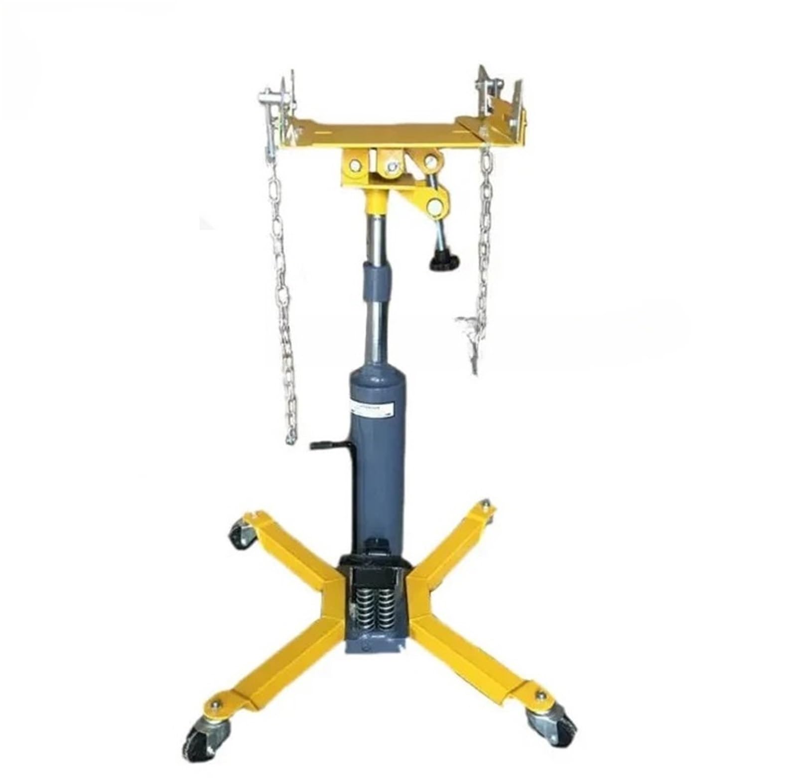 Accessori cric per Martinetti per Trasmissione Martinetti per Auto Martinetto Idraulico per Garage/Negozio Martinetto telescopico per Trasmissione per autoveicoli cric per Auto(Yellow)