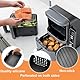VIRIECH Airfryer Silikonform Zubehör für Ninja Double Stack XL Heißluftfritteuse SL401 SL400, 7 Stück wiederverwendbare Heißluftfritteuse Zubehör (7 Stück Heißluftfritteuse Zubehör)