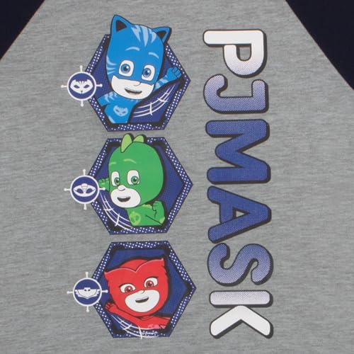 Image of PJ Masks Boy's 3-Piece Set - Short Sleeve Shirt, Tank Top and Shorts - Summer Outfit Bundle for Kids and Toddlers