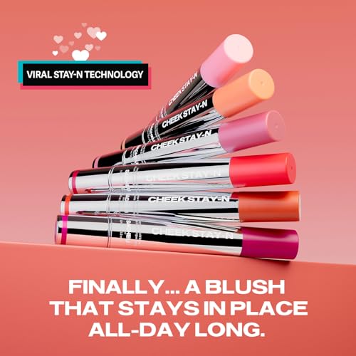 Sacheu Cheek STAY-N Blush Tint. Rich, High Pigment and Buildable, Blendable Formula. Lightweight, Dewy, and Radiant Flushed Cheeks. Infused With Squalane and Centella Asiatica. I'm Hot 10ml - 7