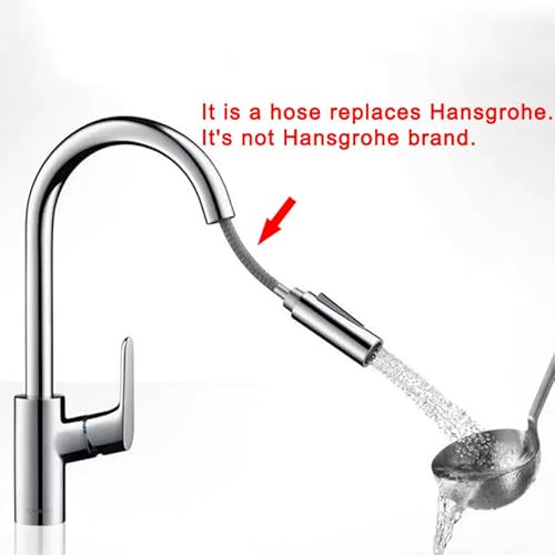 88624000 Ersatz-Trolle, kompatibel mit Hansgrohe Kitchen Faucets Standard, nicht select Single Hole, Kitchen Faucet Spray Hose 59