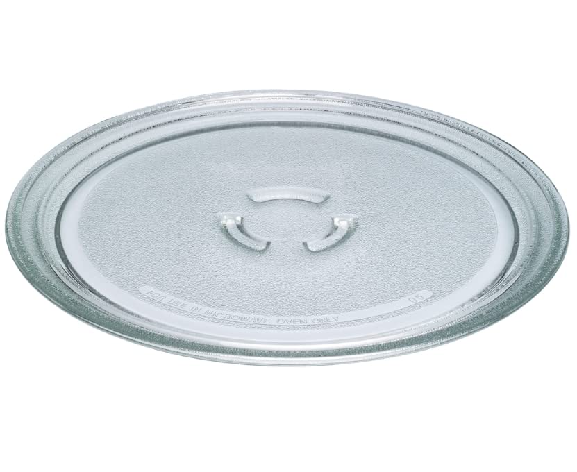 Assiette en verre four micro-ondes diamètre 28 cm Whirlpool robuste