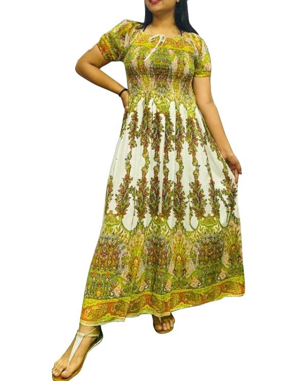 ukal Women Summer Fashion Casual Dress Night Gown Sleepwear Maxi Kaftan-picture-13