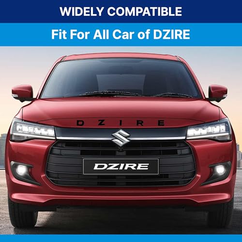 Image of DZIRE Self Adhesive | Metal Sticker Logo Badge 3D Emblem Car Sticker (Black)