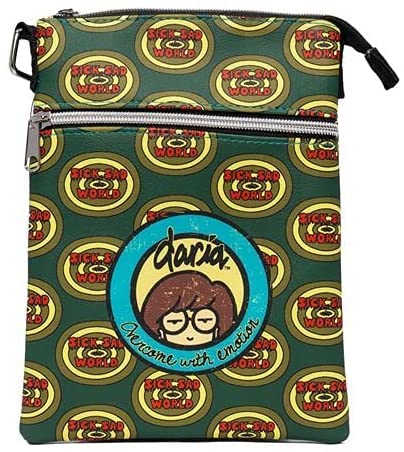 Daria Passport Purse - Entertainment Earth Exclusive Green 9 1/2-inches tall
