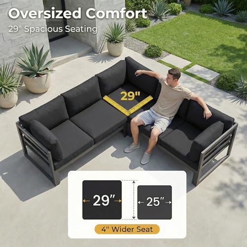 Luxury Outdoor Patio Sofa Sectional