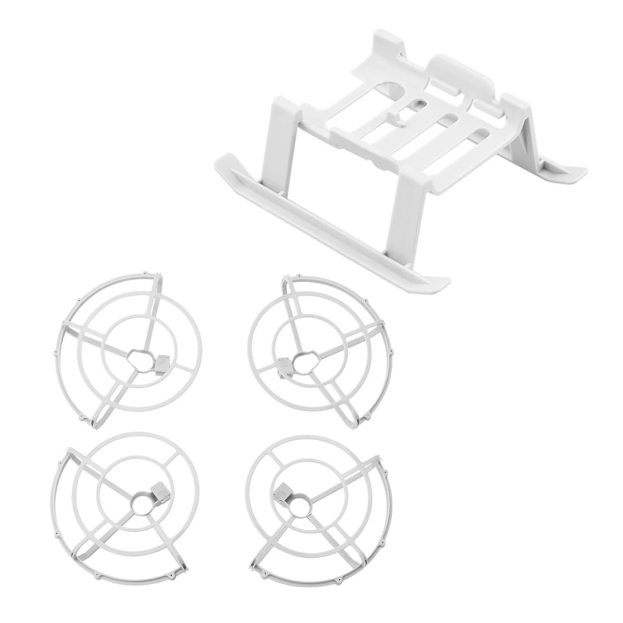 Vaguelly Drone Part 2 Propeller Guard Ring Full Protection for Propellers Easy to Carry Store Anti-Scratch Design