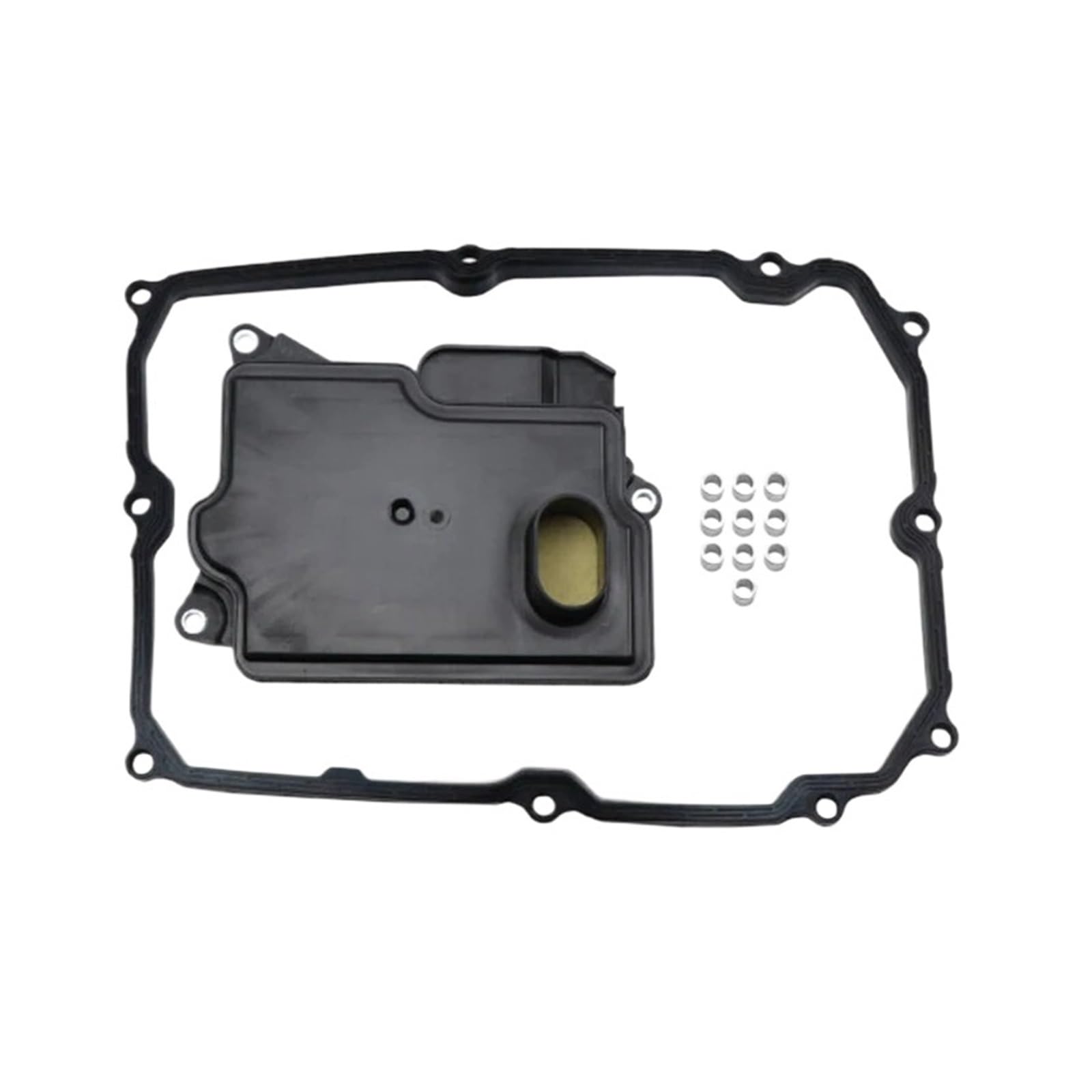 Filtro de aceite motor Ajuste para TOYOTA Fortuner Land Cruiser Prado Tacoma apto para el kit de filtro aceite transmisión Isuzu 35330-71010 Filtro de aceite del coche(Black)