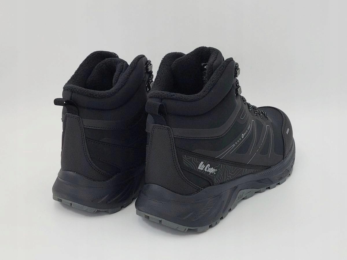 Ocieplane Buty Trekkingowe Męskie Lee Cooper LCJ-25-01-3711 Czarne