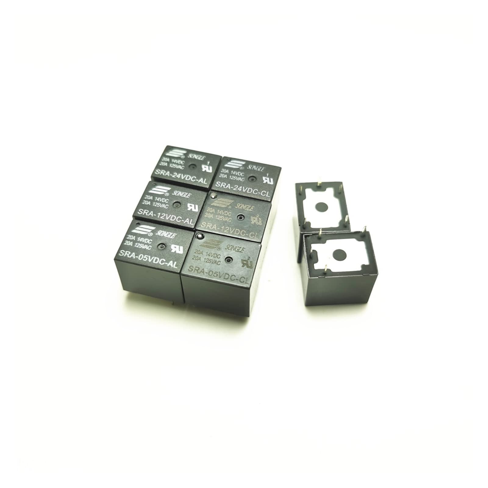 Relés de potencia contra sobrecargas SRA 24V de 4 pines para proteger placas IoT 4