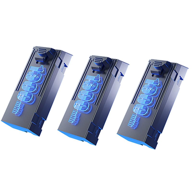 Batterie de drone GT8 3,7V 1300mAh pour quadrirotor RC à écran vidéo et pièces de rechange 4K