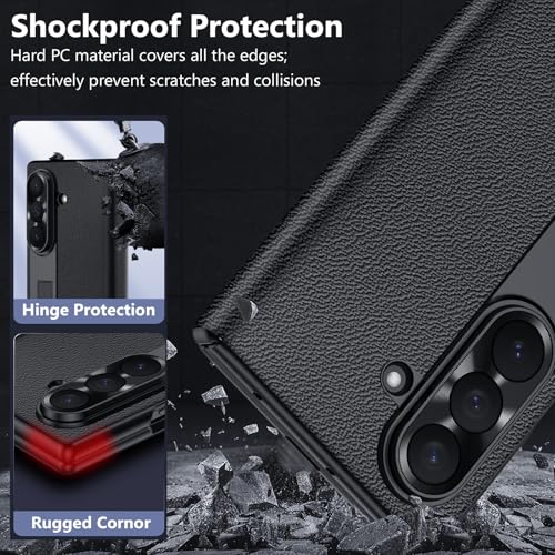 Coque de protection complète pour Z Fold 7 avec vitre avant - 5