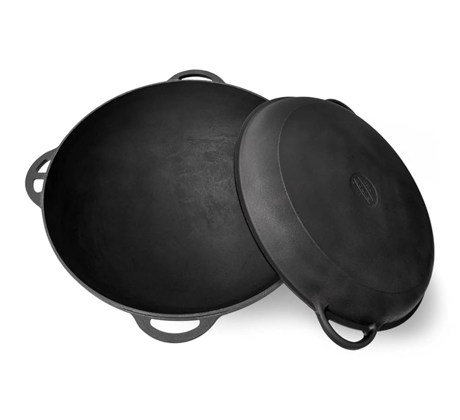 Amazon.co.jp: 蓋付きダッチオーブンポット - 鋳鉄