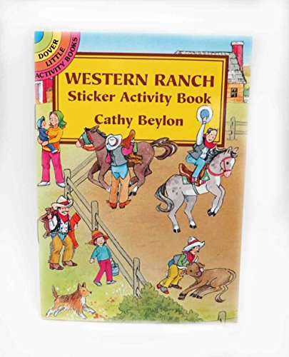 Western Ranch Sticker Activity Book (Dover Little Activity Books)