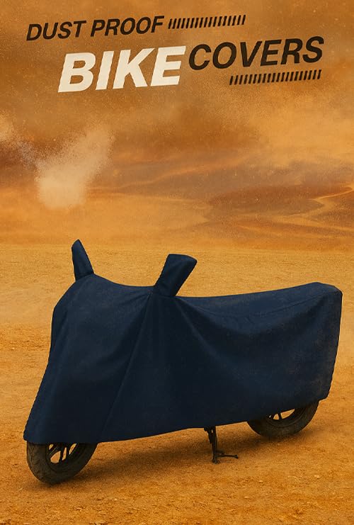 Image of Waterproof Scooty Cover for Suzuki Access 125 | All Weather Protection from Rain, Dust, UV Rays & Scratches with Mirror Pockets & Buckle Belt | Access 125 Scooty Cover