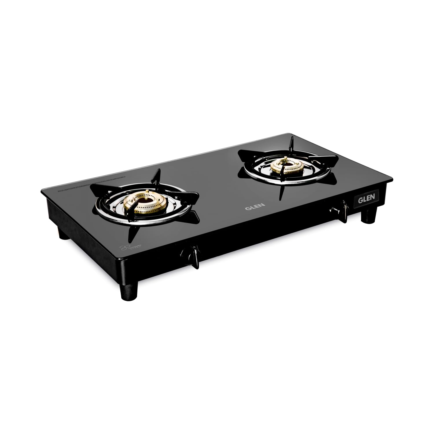 Glen 2 Burner Toughened Glass Top | LPG Gas Stoves | Fuel Efficient Brass Burners | Manual Ignition | ISI Certified | Ergonomic Knobs | Revolving Nozzle | 2 Manufacturer Year Warranty | 1020 GT BB BL (B07FVTM3PH) Amazon Price History, Amazon Price Tracker