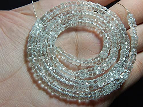 Gemme blanche Heishi pour bijoux d'exception - 2