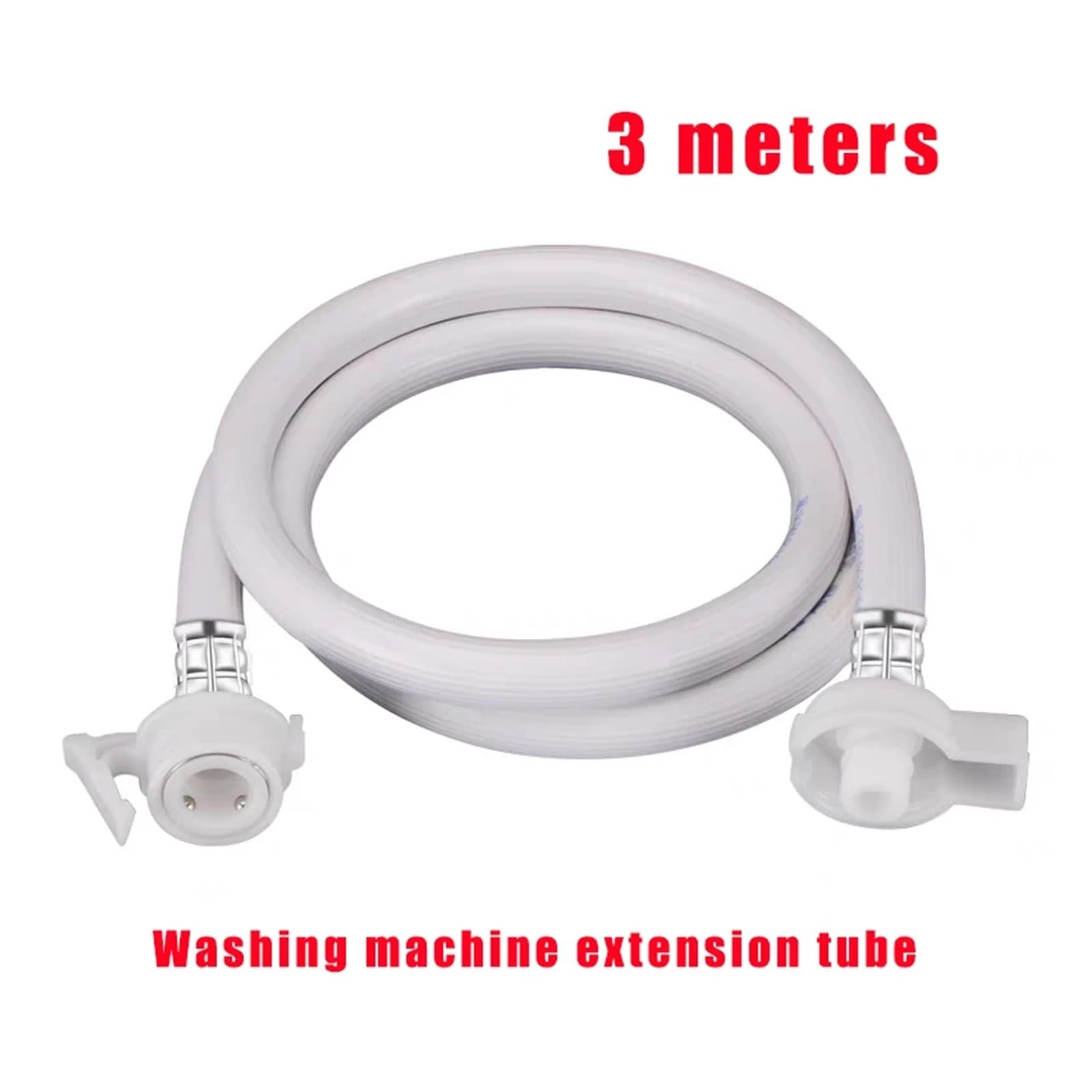 Tubo Di Ingresso Della Lavatrice Completamente Automatico Prolunga Universale Allungata Antideflagrante for Alimentazione Acqua E Iniezione Acqua(3m)